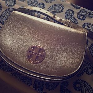 Tory Burch Gold Crossbody